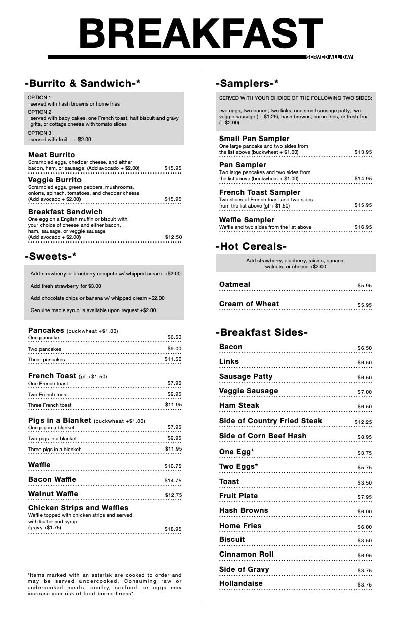 Brails Restaurant – Brail's Restaurant | Breakfast & Brunch in Eugene ...